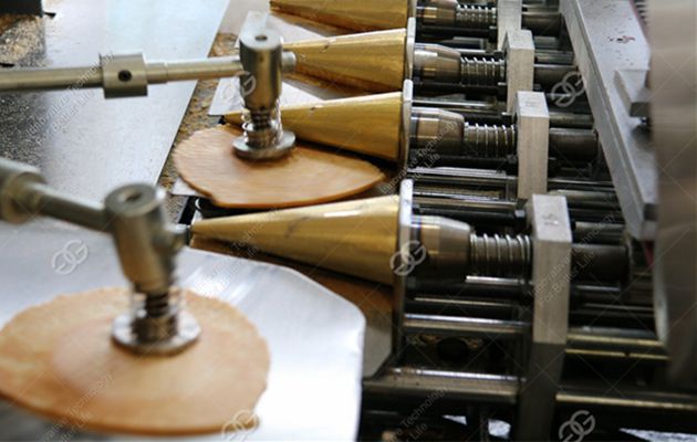 automatic ice cream cone production line