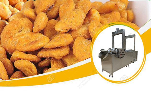 snack frying machine